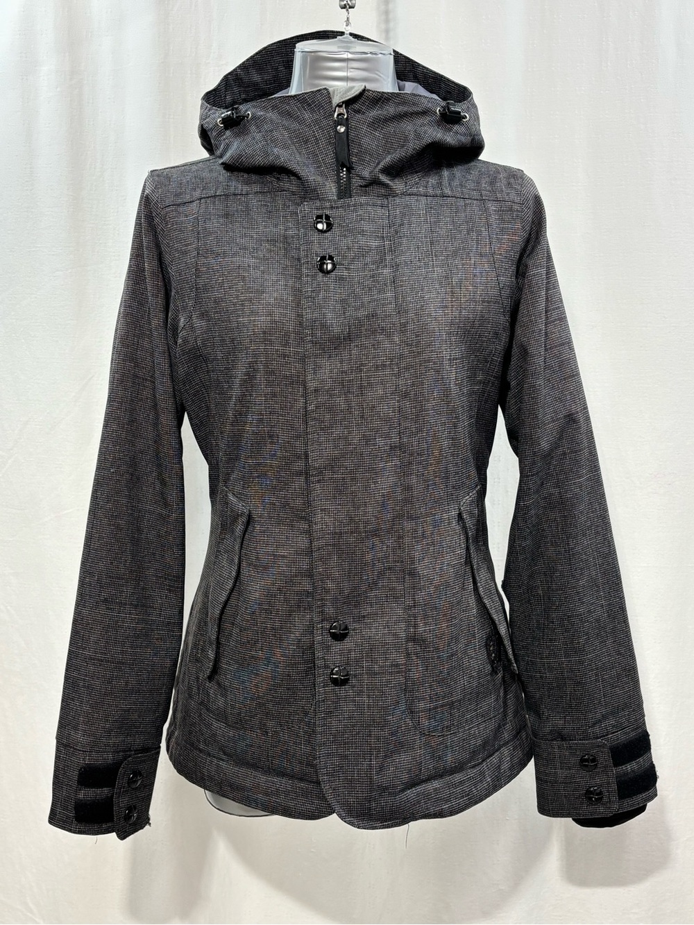 Burton Women's DRYRIDE Cool Flavors Snowboard Ski Jacket Charcoal Gray Medium